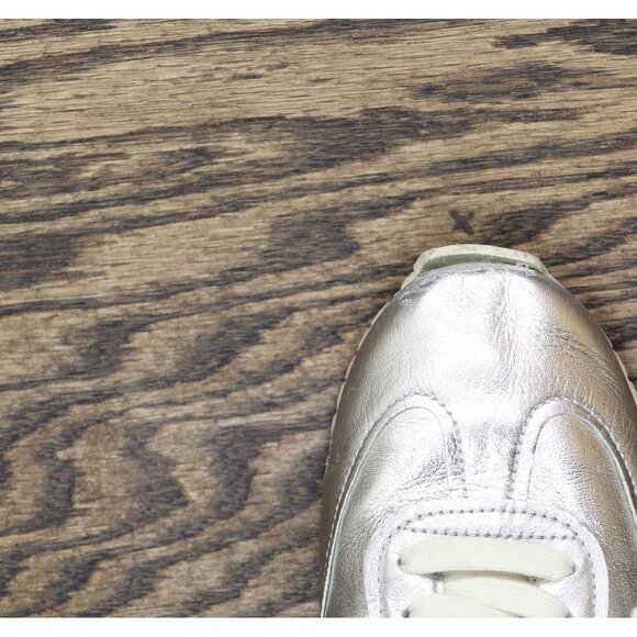 Vince Womens Oasis Runner Lace Up Fashion Sneaker J0062LD901 Silver Leather 8.5M - Picture 6 of 12